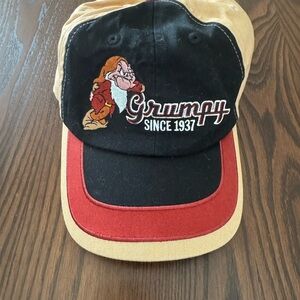 Disney Parks Black and Tan Grumpy Cap